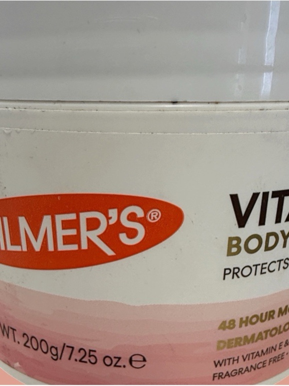 Palmer's Vitamin E Body Cream — Pink Moisturizing Treatment